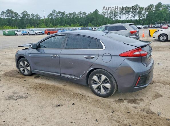 KMHC75LD9JU104044 2018 HYUNDAI IONIQ Gray Հետևի ձախ