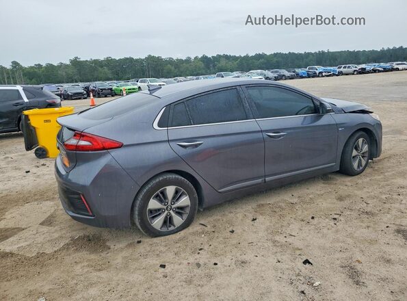 KMHC75LD9JU104044 2018 HYUNDAI IONIQ Gray Հետևի աջ