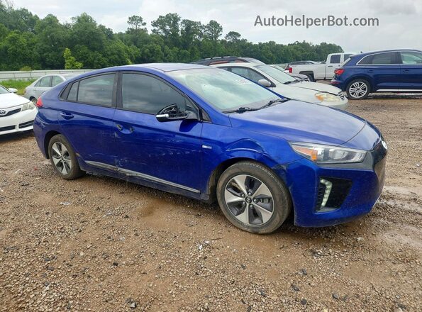 KMHC75LH5KU043120 2019 HYUNDAI IONIQ Blue წინა მარჯვენა