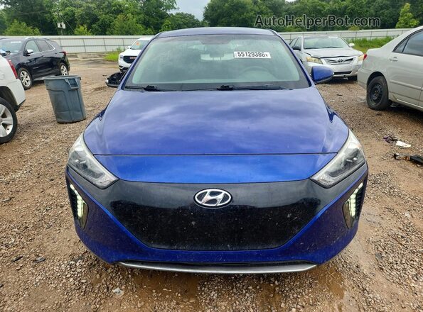 KMHC75LH5KU043120 2019 HYUNDAI IONIQ Blue წინა ხედი