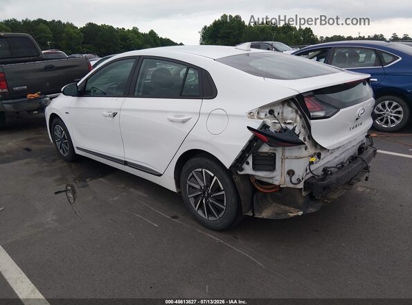 KMHC75LJ7LU066130 2020 HYUNDAI IONIQ ELECTRIC White Trasero izquierdo