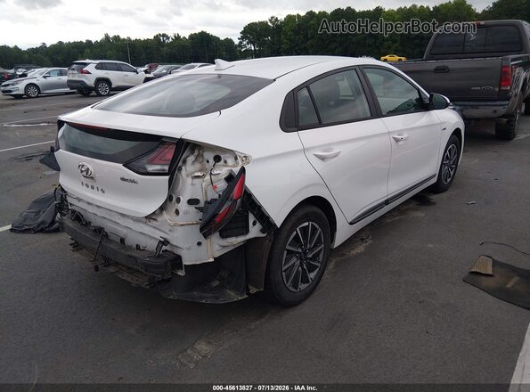KMHC75LJ7LU066130 2020 HYUNDAI IONIQ ELECTRIC White Trasero derecho