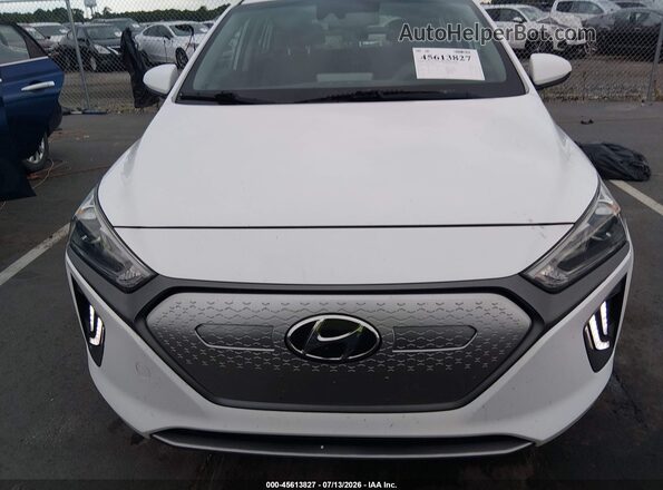 KMHC75LJ7LU066130 2020 HYUNDAI IONIQ ELECTRIC White Vista interior trasera