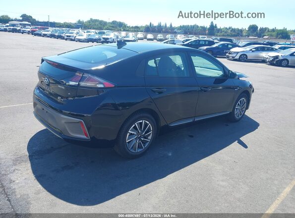 KMHC75LJ8LU060742 2020 HYUNDAI IONIQ ELECTRIC Black Հետևի աջ