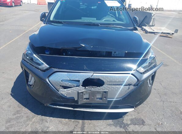 KMHC75LJ8LU060742 2020 HYUNDAI IONIQ ELECTRIC Black Դիմացի տեսք