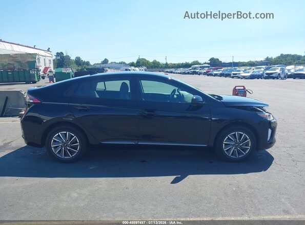 KMHC75LJ8LU060742 2020 HYUNDAI IONIQ ELECTRIC Black Սալոնի հետևի տեսք