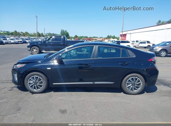KMHC75LJ8LU060742 2020 HYUNDAI IONIQ ELECTRIC Black Սալոնի 360 աստիճան տեսք