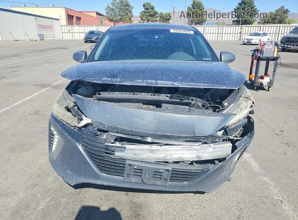 KMHC85LC2HU029640 2017 HYUNDAI IONIQ Gray Vista frontal