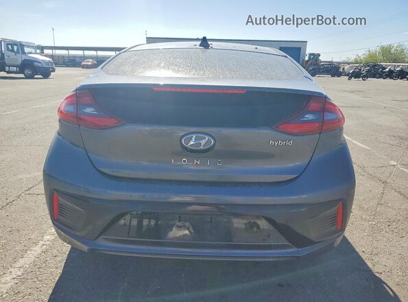 KMHC85LC2HU029640 2017 HYUNDAI IONIQ Gray Vista trasera