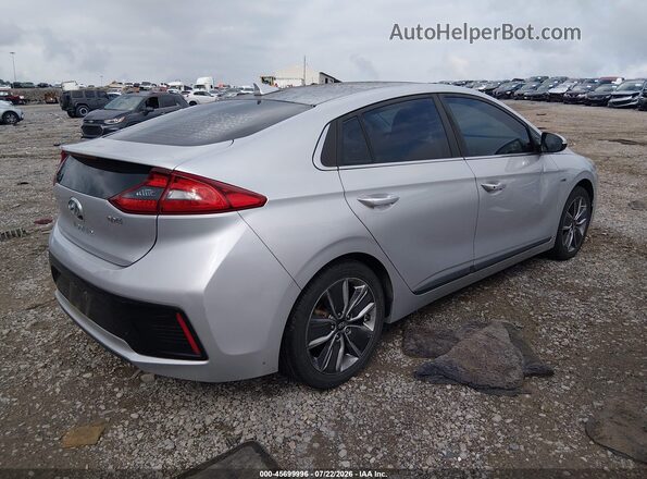 KMHC85LC2HU046602 2017 HYUNDAI IONIQ HYBRID Silver Задня права чверть