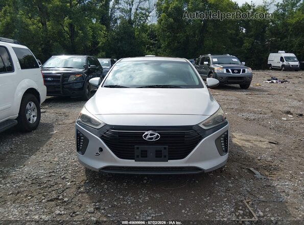 KMHC85LC2HU046602 2017 HYUNDAI IONIQ HYBRID Silver Вид щитка приладів