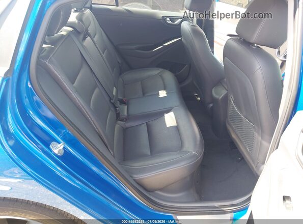 KMHC85LC2JU075359 2018 HYUNDAI IONIQ HYBRID Blue Вид наклейки з VIN-кодом