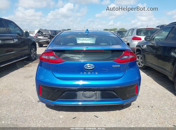 KMHC85LC2JU075359 2018 HYUNDAI IONIQ HYBRID Blue 