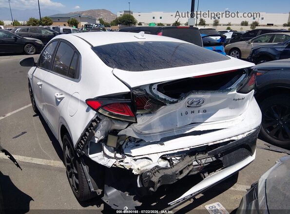 KMHC85LC4LU234353 2020 HYUNDAI IONIQ HYBRID Белый Панорамный вид салона 360°