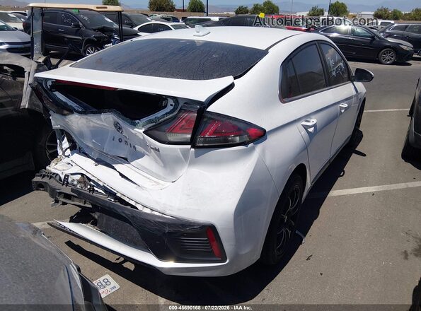 KMHC85LC4LU234353 2020 HYUNDAI IONIQ HYBRID Белый Задняя правая четверть