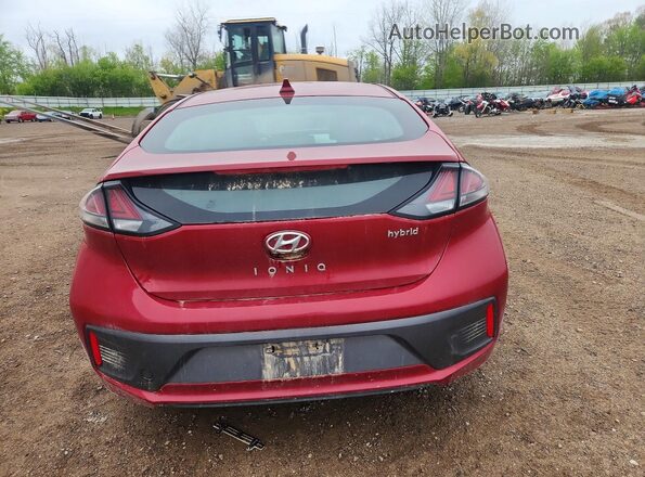 KMHC85LC4LU242498 2020 HYUNDAI IONIQ Burgundy Հետևի տեսք