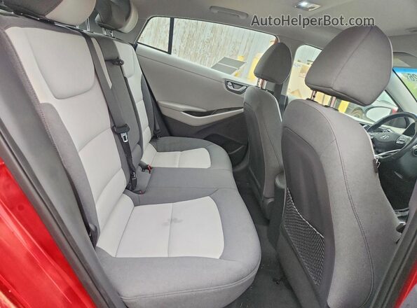 KMHC85LC4LU242498 2020 HYUNDAI IONIQ Burgundy Հետևի նստատեղերի տեսք