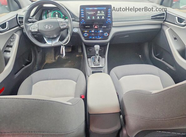 KMHC85LC4LU242498 2020 HYUNDAI IONIQ Burgundy Առջևի վահանակի տեսք