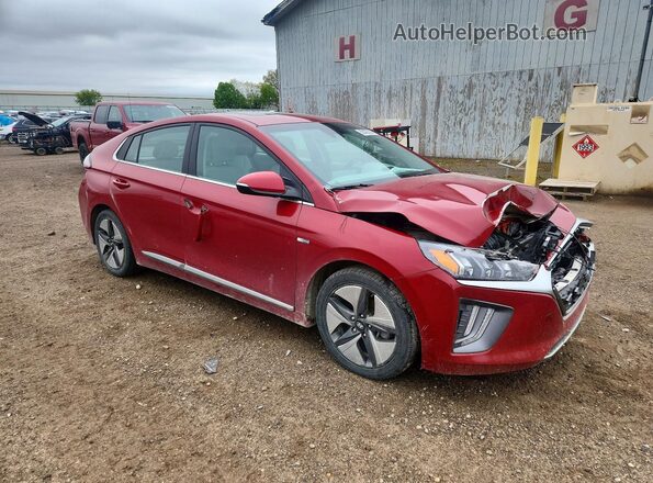 KMHC85LC4LU242498 2020 HYUNDAI IONIQ Burgundy Առջևի աջ