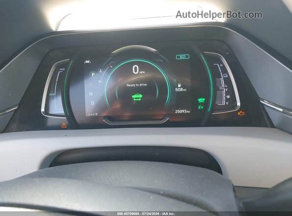 KMHC85LC5LU190265 2020 HYUNDAI IONIQ HYBRID Blue Rear seats view