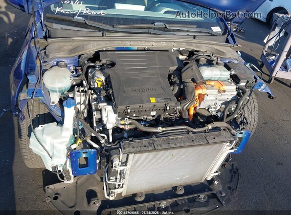 KMHC85LC5LU190265 2020 HYUNDAI IONIQ HYBRID Blue Rear view