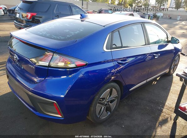 KMHC85LC5LU190265 2020 HYUNDAI IONIQ HYBRID Blue Rear right