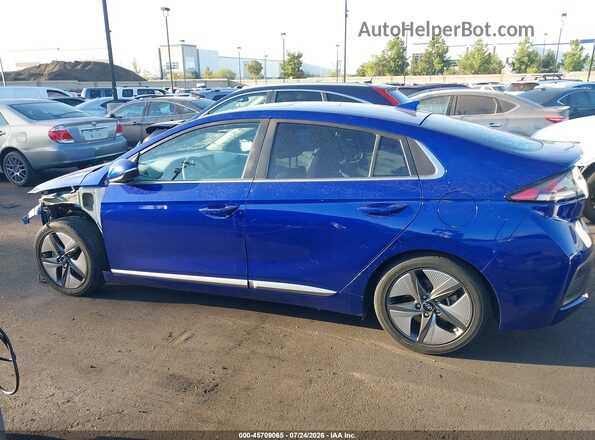 KMHC85LC5LU190265 2020 HYUNDAI IONIQ HYBRID Blue 
