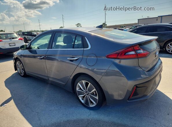 KMHC85LC6KU110924 2019 HYUNDAI IONIQ Gray Tył lewy