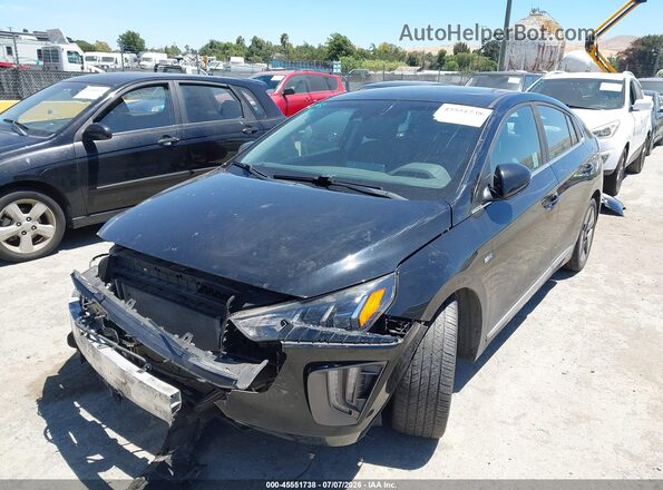 KMHC85LC6LU194776 2020 HYUNDAI IONIQ HYBRID Black Front view
