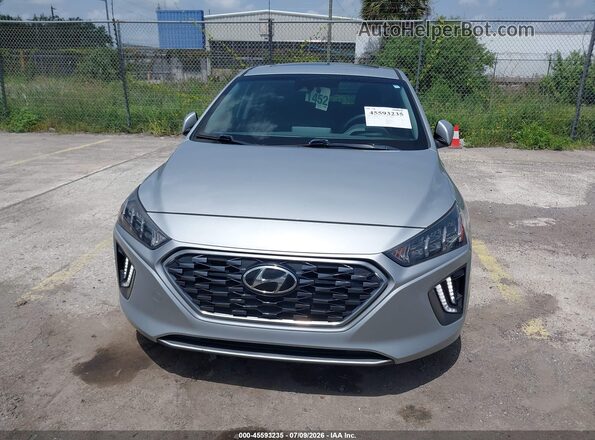 KMHC85LC6LU242650 2020 HYUNDAI IONIQ HYBRID Gray Vista frontal