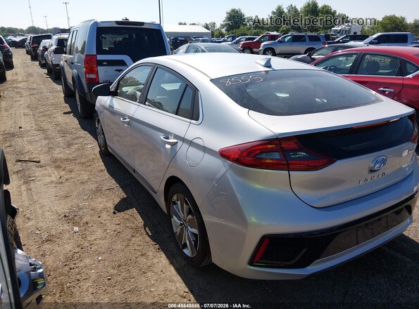 KMHC85LC7HU049110 2017 HYUNDAI IONIQ HYBRID Silver Задня ліва чверть