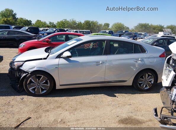 KMHC85LC7HU049110 2017 HYUNDAI IONIQ HYBRID Silver 