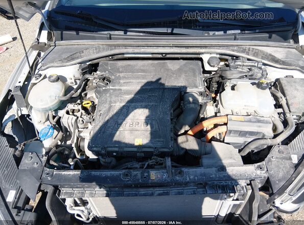 KMHC85LC7HU049110 2017 HYUNDAI IONIQ HYBRID Silver Вид ззаду