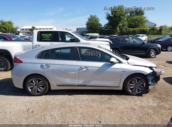 KMHC85LC7HU049110 2017 HYUNDAI IONIQ HYBRID Silver Панорамний вид салону 360°