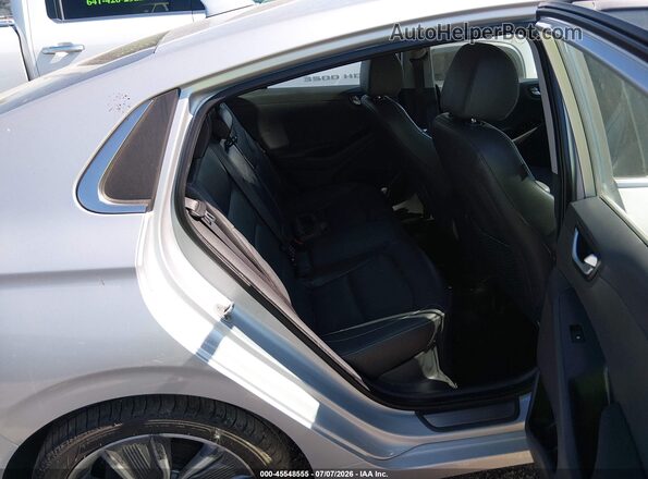 KMHC85LC7HU049110 2017 HYUNDAI IONIQ HYBRID Silver Вид наклейки з VIN-кодом