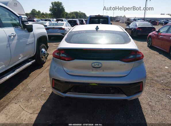KMHC85LC7HU049110 2017 HYUNDAI IONIQ HYBRID Silver 