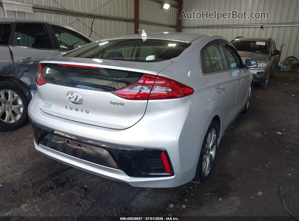 KMHC85LC7JU066270 2018 HYUNDAI IONIQ HYBRID Silver Հետևի աջ
