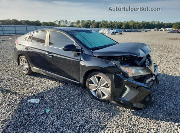 KMHC85LC7JU072103 2018 HYUNDAI IONIQ Black Przód prawy