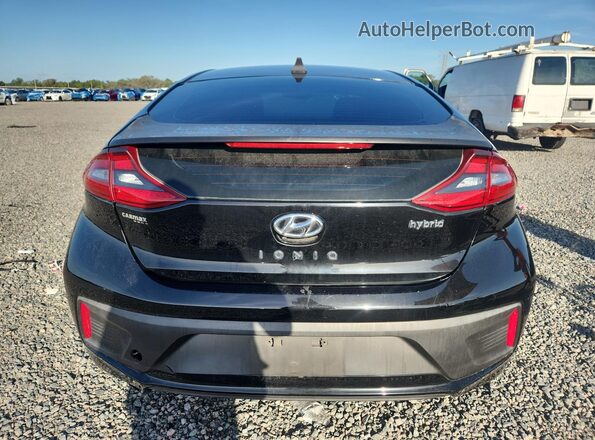 KMHC85LC7JU072103 2018 HYUNDAI IONIQ Black Widok z tyłu