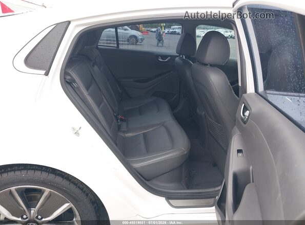 KMHC85LC9JU065024 2018 HYUNDAI IONIQ HYBRID White VIN կոդի պիտակի տեսք