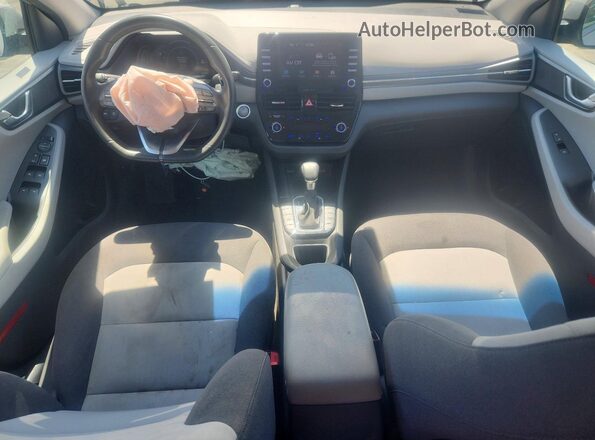 KMHC85LC9LU209724 2020 HYUNDAI IONIQ Silver Vista del salpicadero