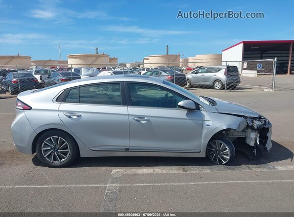 KMHC85LJ6LU071283 2020 HYUNDAI IONIQ ELECTRIC Silver Rear interior view
