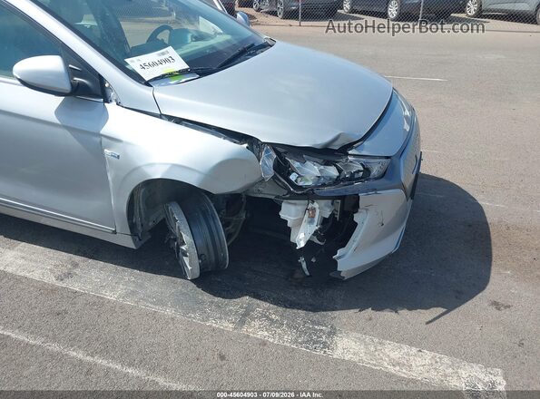 KMHC85LJ6LU071283 2020 HYUNDAI IONIQ ELECTRIC Silver Front view