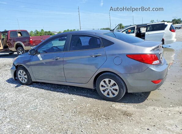 KMHCT4AE0GU004389 2016 HYUNDAI ACCENT Gray უკანა მარცხენა