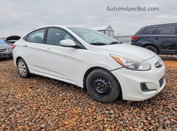 KMHCT4AE0GU097270 2016 HYUNDAI ACCENT White Առջևի աջ