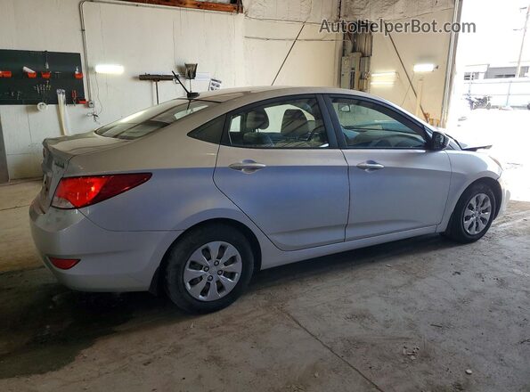 KMHCT4AE0GU110972 2016 HYUNDAI ACCENT Серебряный Задняя правая четверть