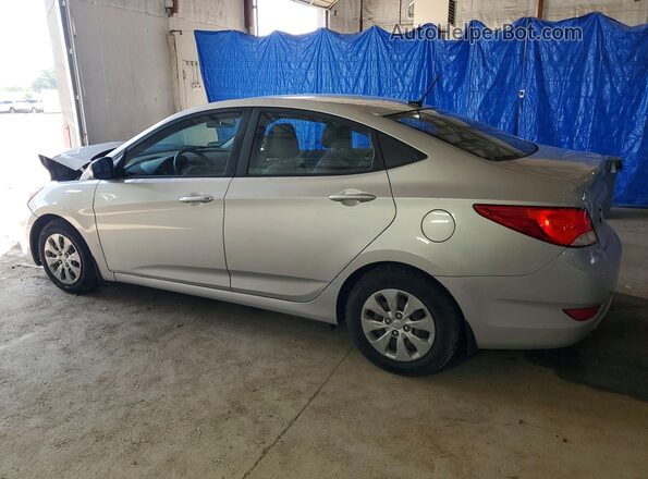 KMHCT4AE0GU110972 2016 HYUNDAI ACCENT Серебряный Задняя левая четверть