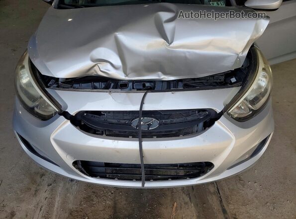KMHCT4AE0GU110972 2016 HYUNDAI ACCENT Серебряный Вид задней части салона