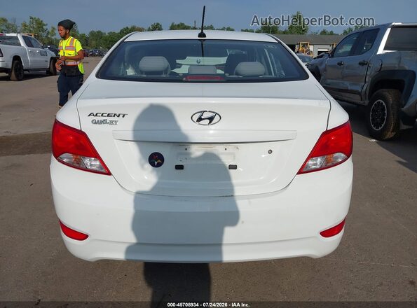 KMHCT4AE0GU120062 2016 HYUNDAI ACCENT White 