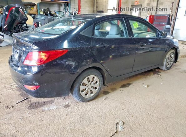 KMHCT4AE0HU184040 2017 HYUNDAI ACCENT Black Rear right